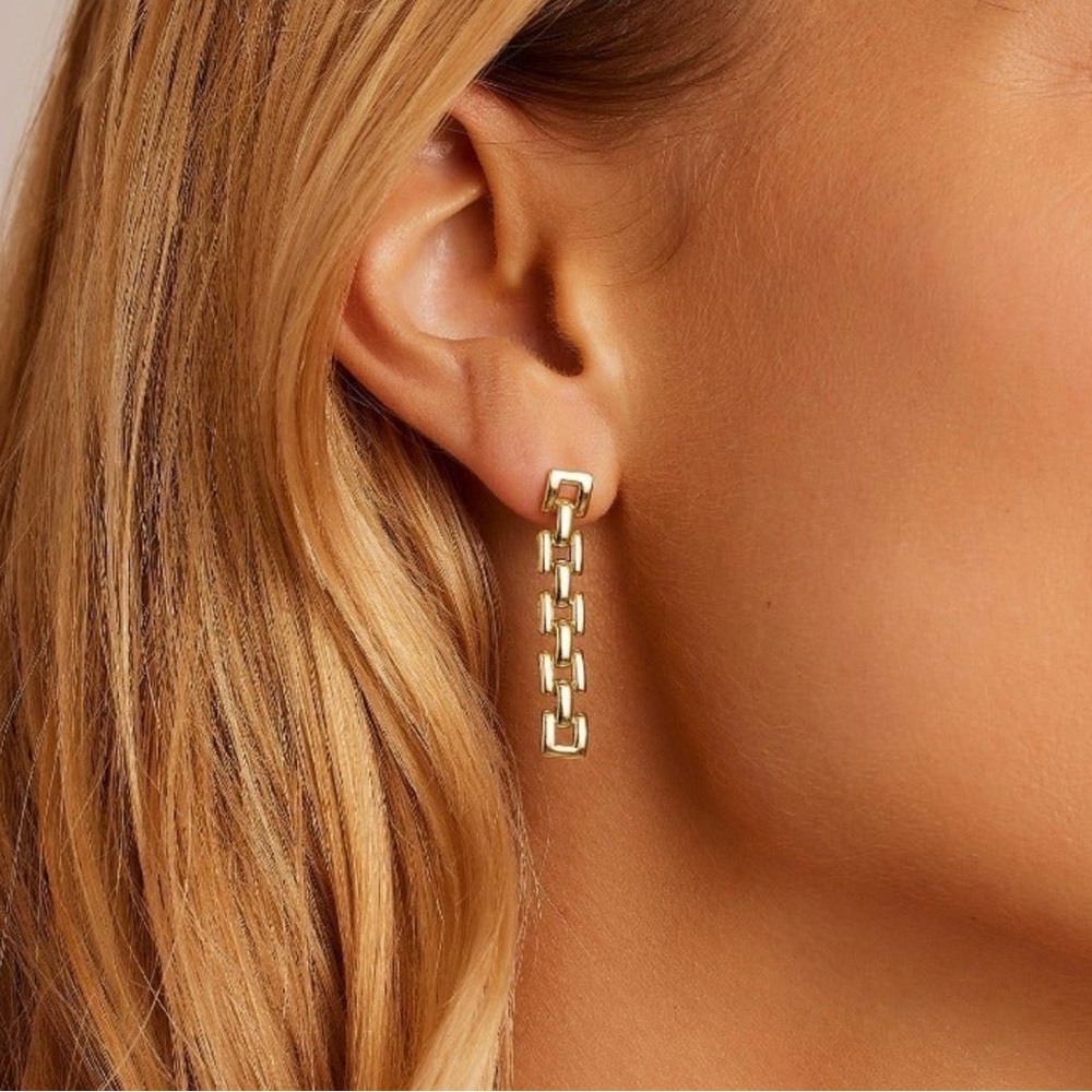 Gorjana Gold Link Earrings
